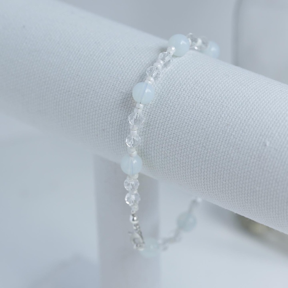 Light Blue Anklet